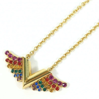 Pre-owned Louis Vuitton Gold Plated Necklace