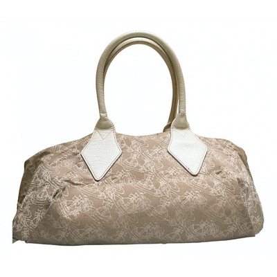 Pre-owned Vivienne Westwood Beige Cloth Handbag