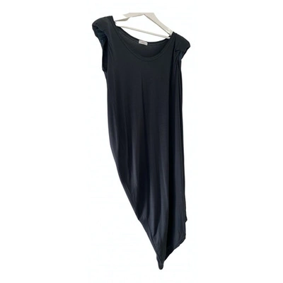 Pre-owned Clu Mid-length Dress In Navy