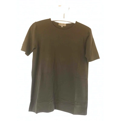 Pre-owned Emporio Armani Beige Viscose T-shirt