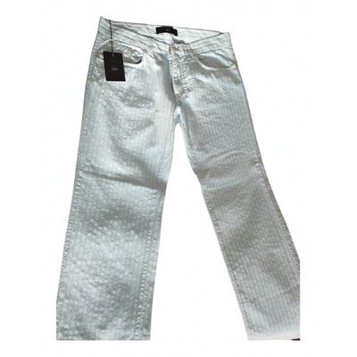 Pre-owned Ermenegildo Zegna Cotton Trousers
