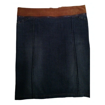 Pre-owned Patrizia Pepe Skirt In Blue