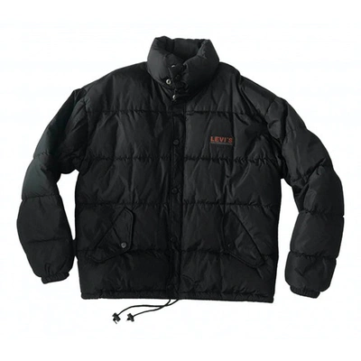 Pre-owned Levi's Puffer In Black