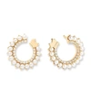 NOUVEL HERITAGE Pearl and Diamond Vendome Earrings