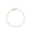 ROSA DE LA CRUZ 18kt Yellow Gold Pearl Link Bracelet
