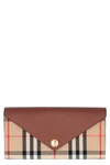 BURBERRY CHECKED FABRIC WALLET,8026112116270 A1363
