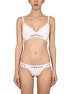 VERSACE THONG WITH LOGO,11716975