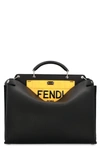 FENDI PEEKABOO LEATHER TOTE,11717304