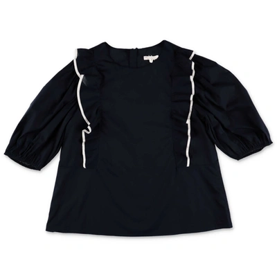 Chloé Kids' Shirt In Blu