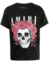 AMIRI GRATEFUL DEAD SKULL-PRINT COTTON T-SHIRT