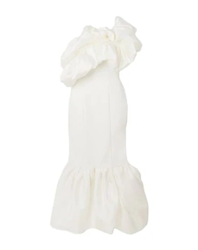 Solace London Long Dresses In White