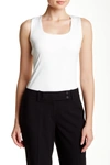 Calvin Klein Layering Tank Top In Eggshell