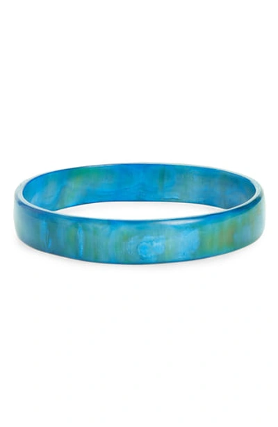 Akola Horn Bangle Bracelet In Blue