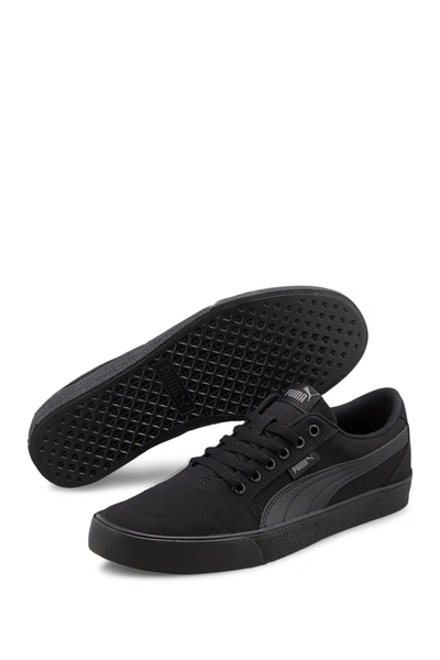 Puma C-skate Vulc Sneaker In Black