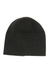 PORTOLANO CASHMERE RIBBED BEANIE,790073395829