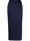 ISSEY MIYAKE TECHNICAL PLEATED PENCIL SKIRT