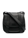 KENZO SMALL COURIER LEATHER MESSENGER BAG