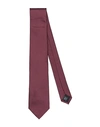 Dolce & Gabbana Ties & Bow Ties In Maroon