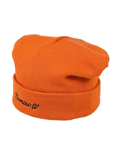 Numero 00 Hats In Orange