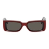 CUTLER AND GROSS RED & BLACK 1368 SUNGLASSES