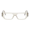 CUTLER AND GROSS BEIGE 1367 GLASSES