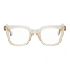 CUTLER AND GROSS BEIGE 1305 GLASSES