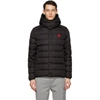 MONCLER BLACK BORN TO PROTECT DOWN DABOS JACKET
