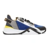 FENDI BLUE & GREY SUEDE 'FLOW' trainers