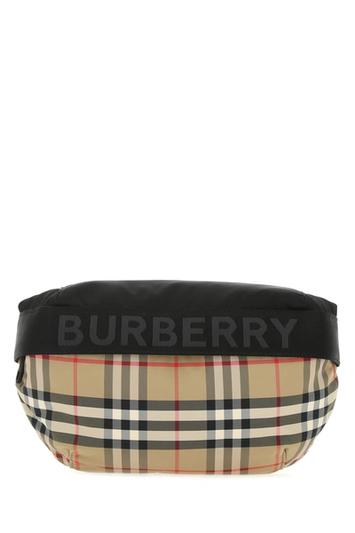 Burberry Multicolor Nylon Belt Bag Nd  Donna Tu