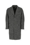 Isabel Marant Single-breasted Herringbone Coat