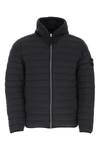 Stone Island Navy Down Loom Woven Chambers Jacket