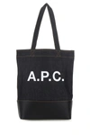Apc A.p.c. Axel Small Denim Tote Bag
