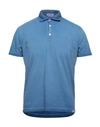 Brooksfield Polo Shirts In Blue