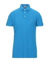 Brooksfield Polo Shirts In Blue