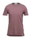Brooksfield T-shirts In Light Brown