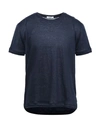 Paolo Pecora T-shirts In Dark Blue