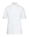 Filippo De Laurentiis Polo Shirts In White