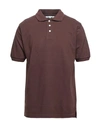 Hardy Crobb's Polo Shirts In Brown
