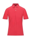 Fedeli Polo Shirt In Red