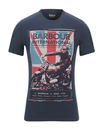 Barbour T-shirt In Dark Blue