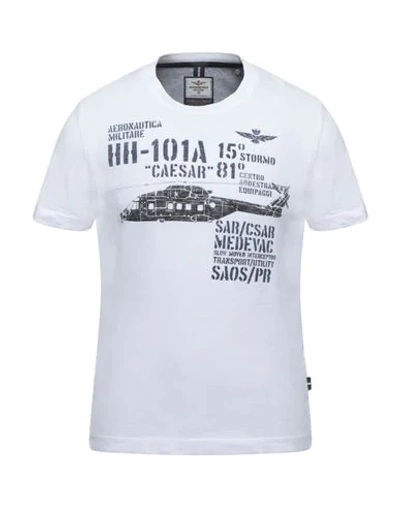 Aeronautica Militare T-shirts In White