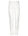 Dondup Casual Pants In Ivory