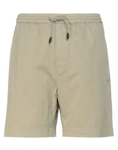 Pence Man Shorts & Bermuda Shorts Military Green Size Xl Cotton, Elastane