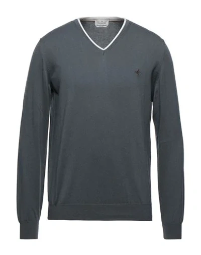 Brooksfield Sweaters In Lead