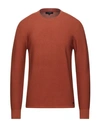 Liu •jo Man Sweaters In Brown