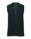 Alpha Studio Cardigans In Dark Green