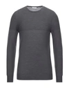 Paolo Pecora Sweaters In Lead