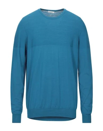 Paolo Pecora Sweaters In Blue