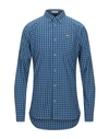 Tommy Jeans Shirts In Blue