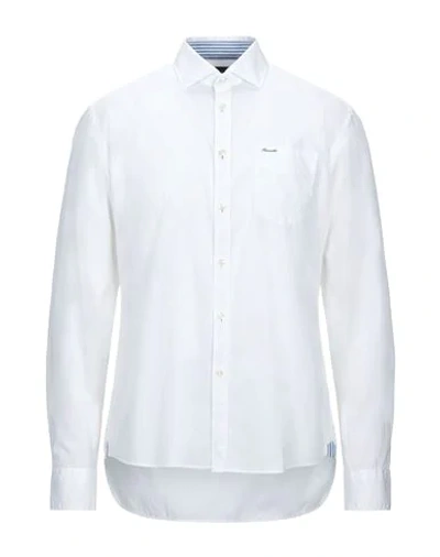 Façonnable Solid Color Shirt In White